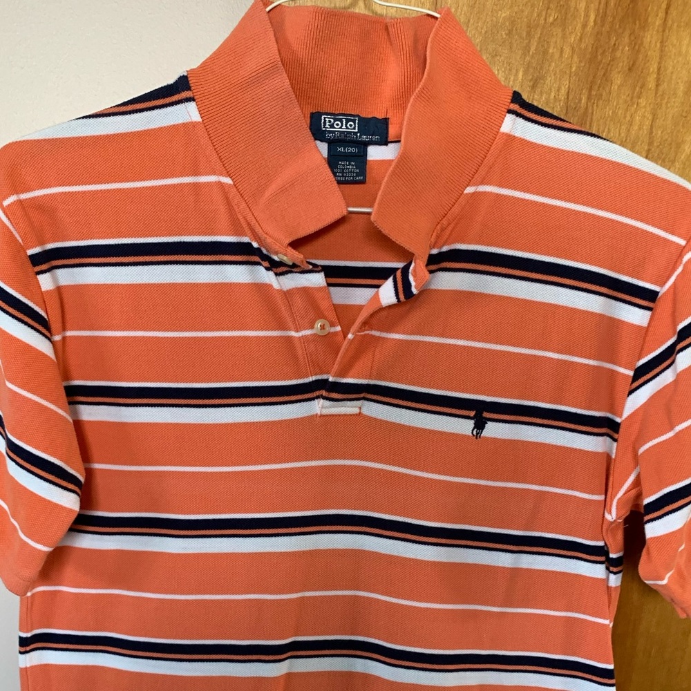 POLO BY RALPH LAUREN BOYS STRIPED POLO SHIRT